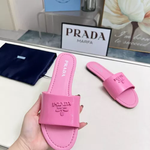 Replica Prada Slippers For Women #1304954 $80.00 USD for Wholesale