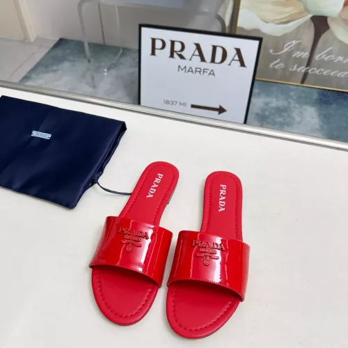 Replica Prada Slippers For Women #1304960 $80.00 USD for Wholesale