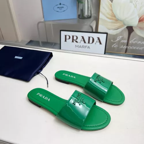 Replica Prada Slippers For Women #1304962 $80.00 USD for Wholesale