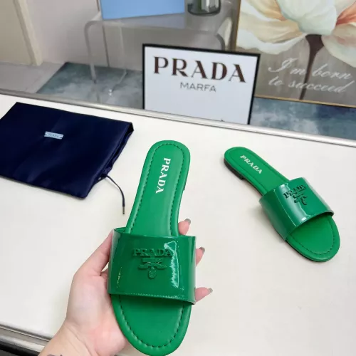 Replica Prada Slippers For Women #1304962 $80.00 USD for Wholesale