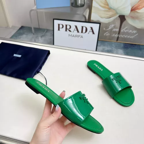 Replica Prada Slippers For Women #1304962 $80.00 USD for Wholesale