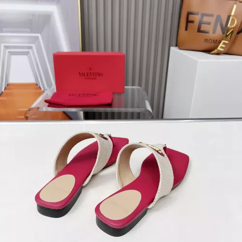 Replica Valentino Slippers For Women #1305262 $80.00 USD for Wholesale