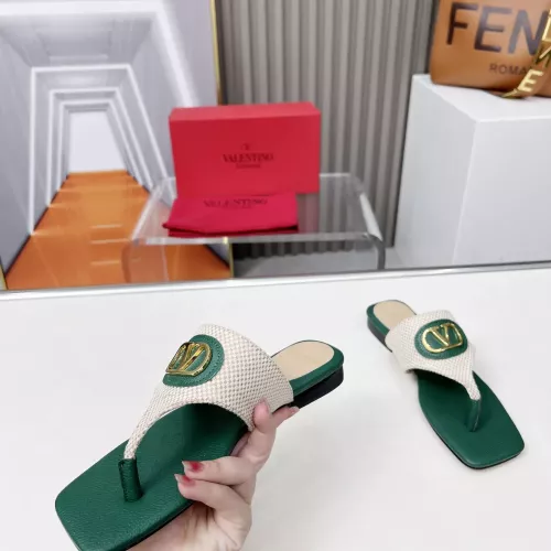 Replica Valentino Slippers For Women #1305263 $80.00 USD for Wholesale