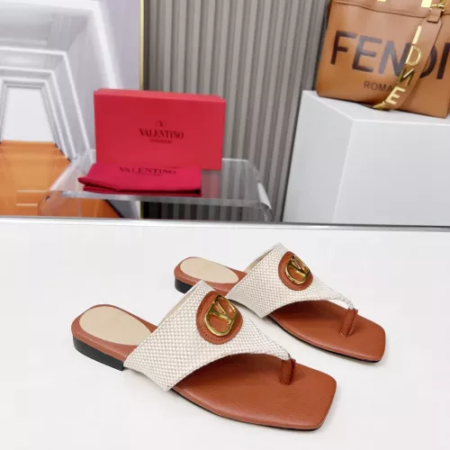 Replica Valentino Slippers For Women #1305268 $80.00 USD for Wholesale