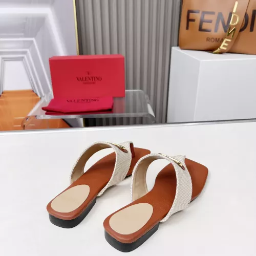 Replica Valentino Slippers For Women #1305268 $80.00 USD for Wholesale