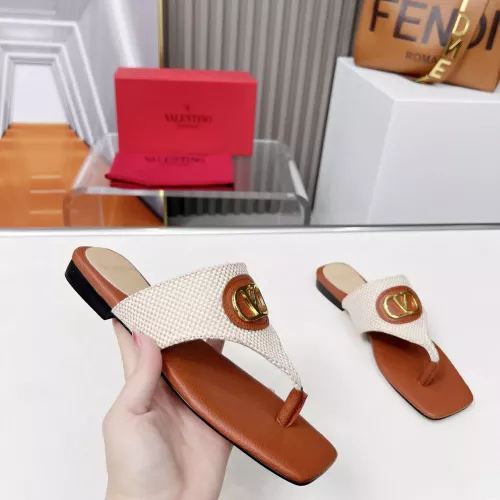 Replica Valentino Slippers For Women #1305268 $80.00 USD for Wholesale