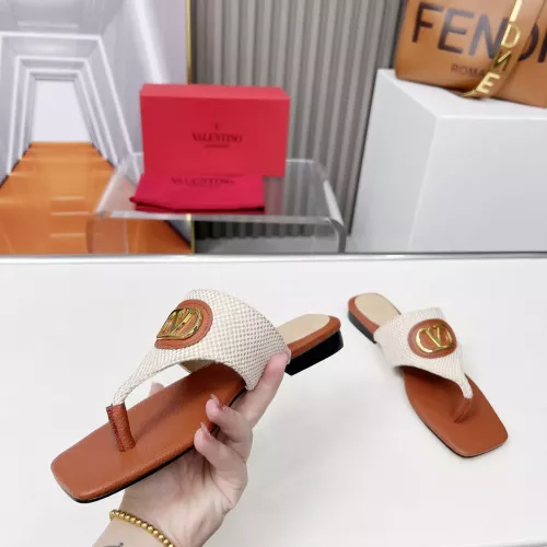 Replica Valentino Slippers For Women #1305268 $80.00 USD for Wholesale