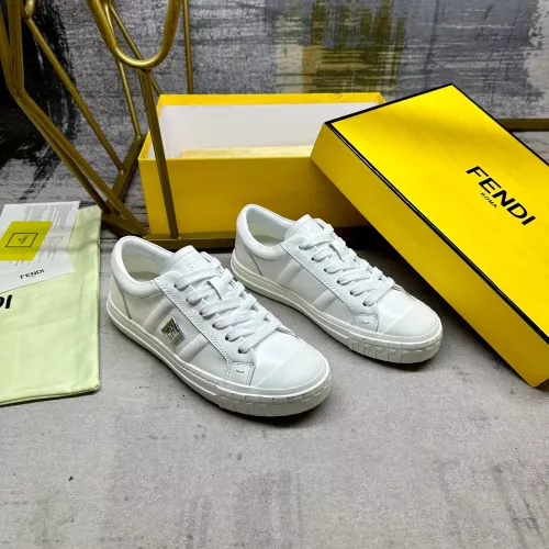 Replica Fendi Casual Shoes For Men #1305830 $92.00 USD for Wholesale