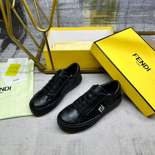 Replica Fendi Casual Shoes For Men #1305832 $92.00 USD for Wholesale
