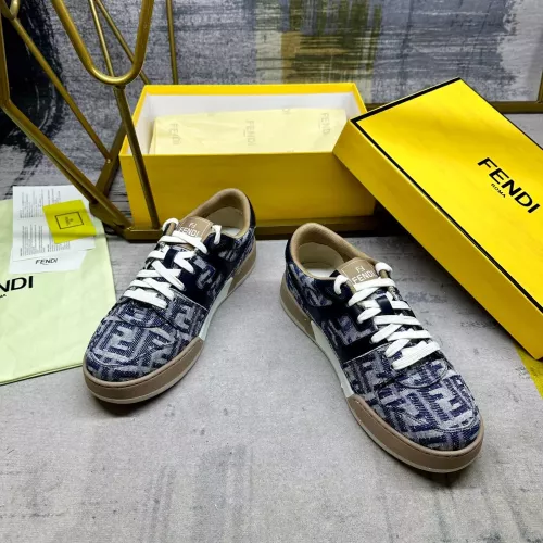 Replica Fendi Casual Shoes For Men #1305834 $105.00 USD for Wholesale