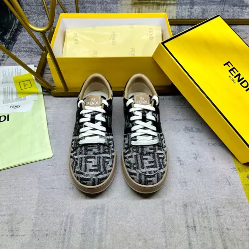 Replica Fendi Casual Shoes For Men #1305837 $105.00 USD for Wholesale