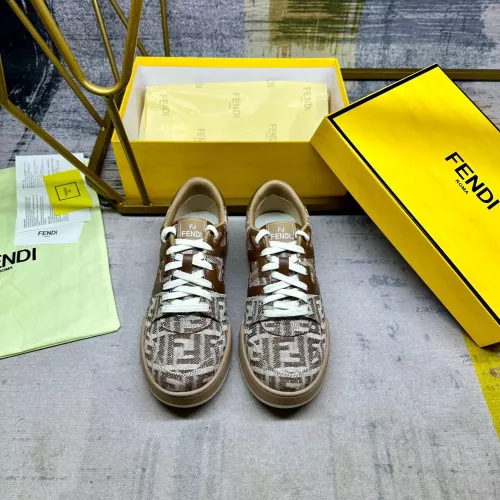 Replica Fendi Casual Shoes For Men #1305839 $105.00 USD for Wholesale