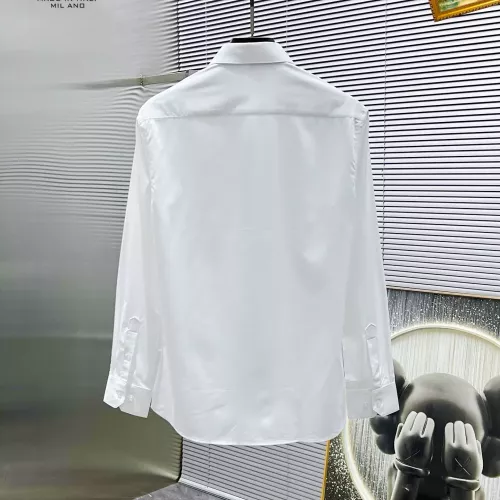 Replica Prada Shirts Long Sleeved For Men #1306291 $40.00 USD for Wholesale