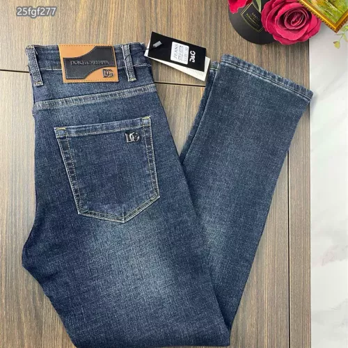 Replica Dolce & Gabbana D&G Jeans For Men #1306711 $48.00 USD for Wholesale