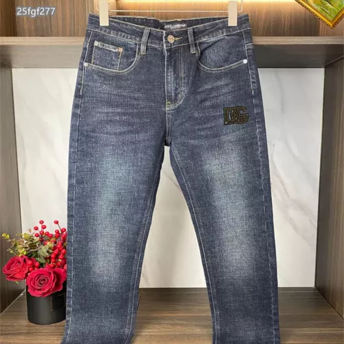 Replica Dolce & Gabbana D&G Jeans For Men #1306711 $48.00 USD for Wholesale