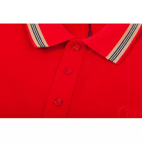 Replica Burberry T-Shirts Short Sleeved For Men #1308326 $45.00 USD for Wholesale