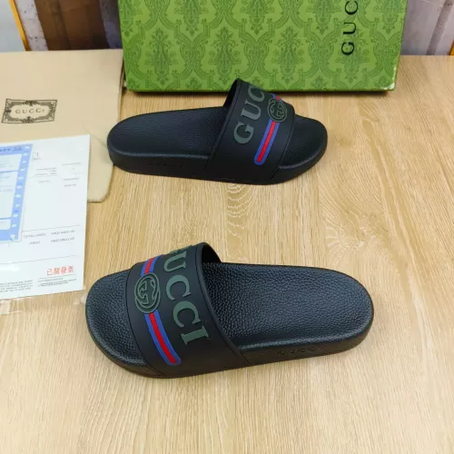 Replica Gucci Slippers For Men #1309750 $36.00 USD for Wholesale