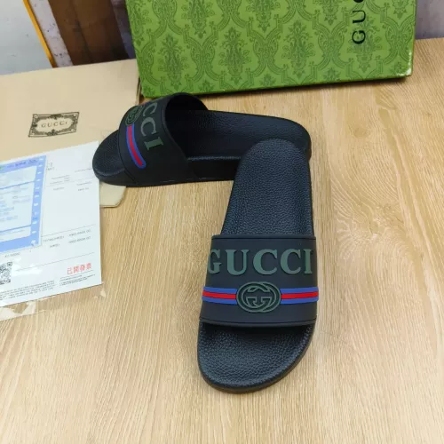Replica Gucci Slippers For Men #1309750 $36.00 USD for Wholesale