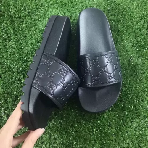 Gucci Slippers For Men #1309785 $38.00 USD, Wholesale Replica Gucci Slippers