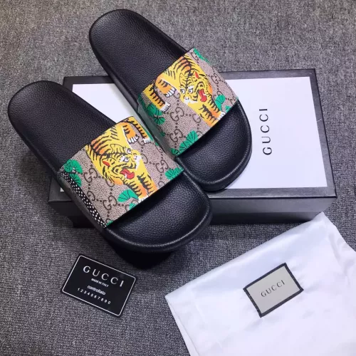 Replica Gucci Slippers For Men #1309802 $38.00 USD for Wholesale