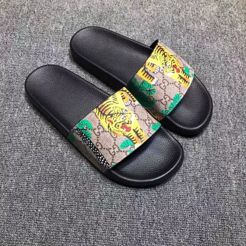 Replica Gucci Slippers For Men #1309802 $38.00 USD for Wholesale
