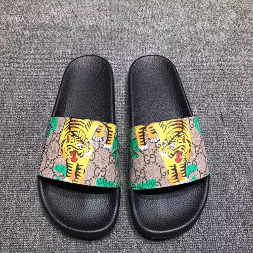 Replica Gucci Slippers For Men #1309802 $38.00 USD for Wholesale