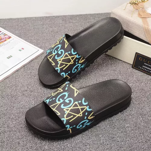 Gucci Slippers For Men #1309806 $38.00 USD, Wholesale Replica Gucci Slippers