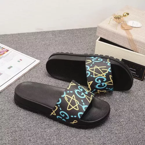 Replica Gucci Slippers For Men #1309806 $38.00 USD for Wholesale