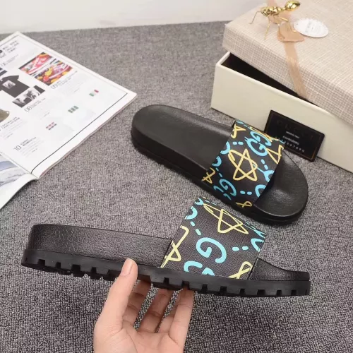 Replica Gucci Slippers For Men #1309806 $38.00 USD for Wholesale