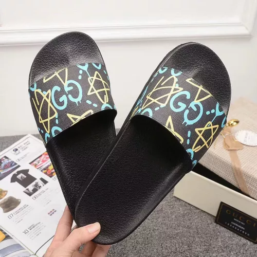 Replica Gucci Slippers For Men #1309806 $38.00 USD for Wholesale