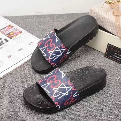 Gucci Slippers For Men #1309808 $38.00 USD, Wholesale Replica Gucci Slippers