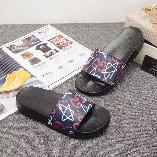 Replica Gucci Slippers For Men #1309808 $38.00 USD for Wholesale