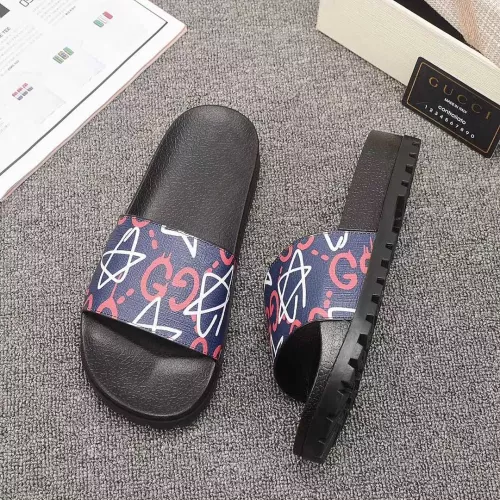 Replica Gucci Slippers For Men #1309808 $38.00 USD for Wholesale