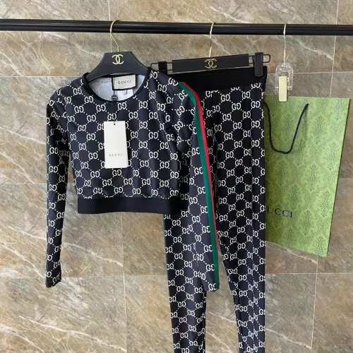 Gucci Yoga Tracksuits Long Sleeved For Women #1310115 $45.00 USD, Wholesale Replica Gucci Tracksuits