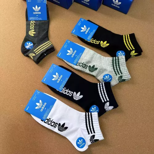 Replica Adidas Socks For Men #1310583 $25.00 USD for Wholesale