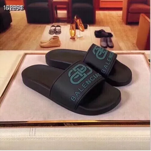 Replica Balenciaga Slippers For Men #1311085 $45.00 USD for Wholesale