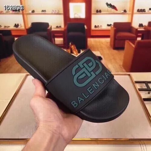 Replica Balenciaga Slippers For Men #1311085 $45.00 USD for Wholesale