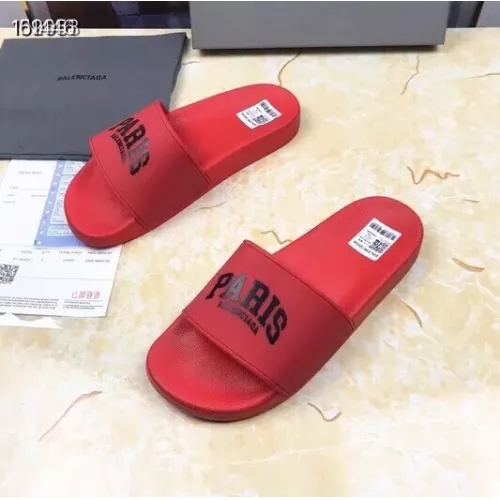 Replica Balenciaga Slippers For Men #1311098 $45.00 USD for Wholesale