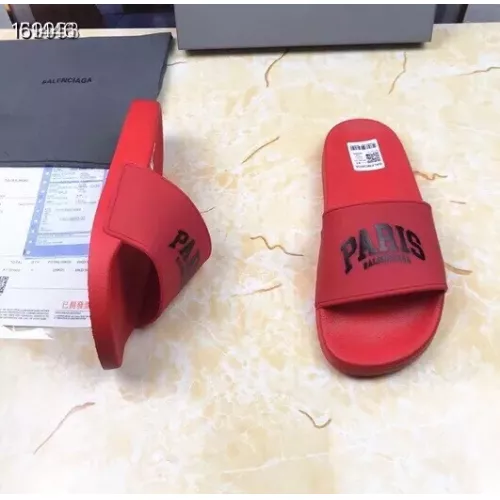 Replica Balenciaga Slippers For Men #1311098 $45.00 USD for Wholesale