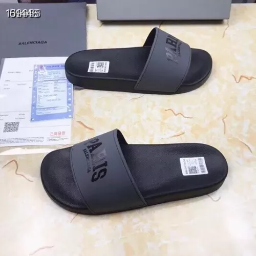 Replica Balenciaga Slippers For Men #1311112 $45.00 USD for Wholesale