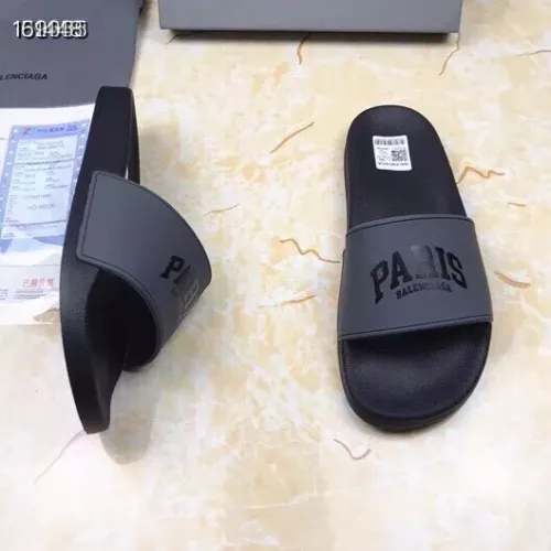 Replica Balenciaga Slippers For Men #1311112 $45.00 USD for Wholesale