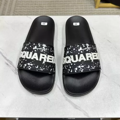 Dsquared Slippers For Men #1311131 $45.00 USD, Wholesale Replica Dsquared Slippers