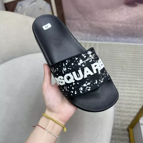 Replica Dsquared Slippers For Men #1311131 $45.00 USD for Wholesale