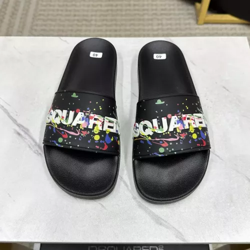 Dsquared Slippers For Men #1311132 $45.00 USD, Wholesale Replica Dsquared Slippers
