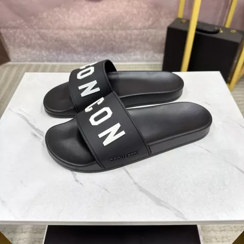 Replica Dsquared Slippers For Men #1311133 $45.00 USD for Wholesale
