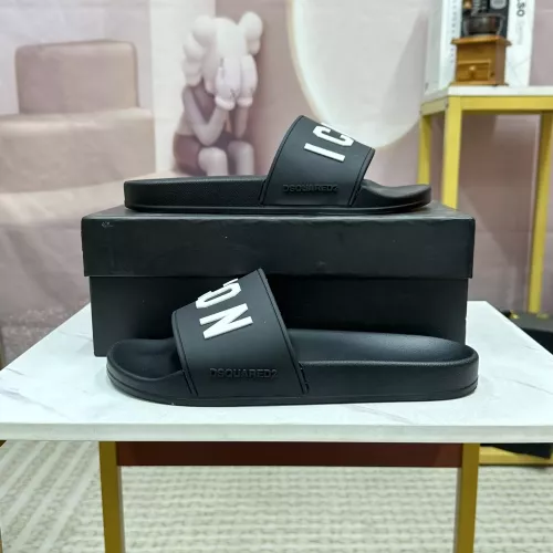 Replica Dsquared Slippers For Men #1311133 $45.00 USD for Wholesale