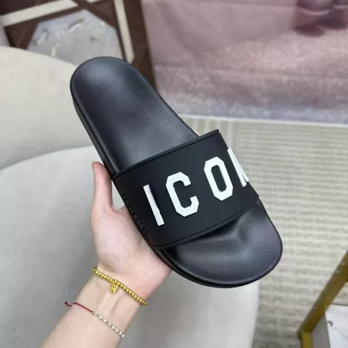 Replica Dsquared Slippers For Men #1311133 $45.00 USD for Wholesale