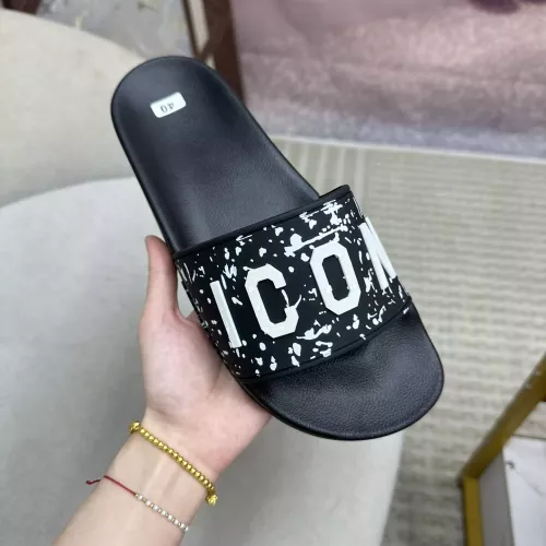 Replica Dsquared Slippers For Men #1311134 $45.00 USD for Wholesale