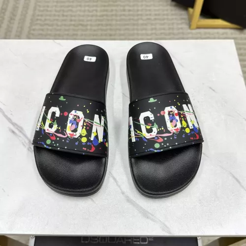 Dsquared Slippers For Men #1311135 $45.00 USD, Wholesale Replica Dsquared Slippers