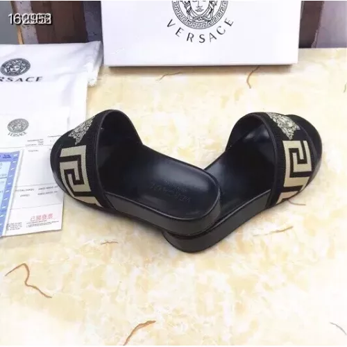 Replica Versace Slippers For Men #1311154 $45.00 USD for Wholesale